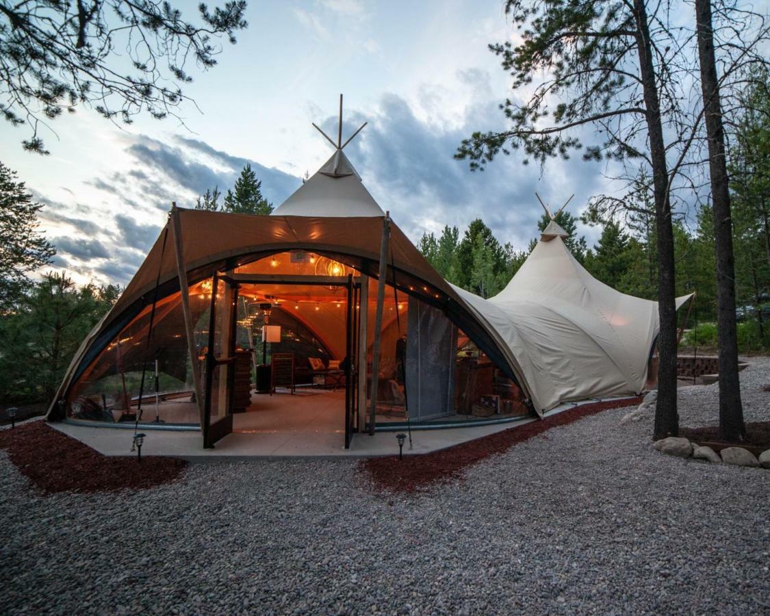 Under Canvas Glacier Coram Dış mekan fotoğraf