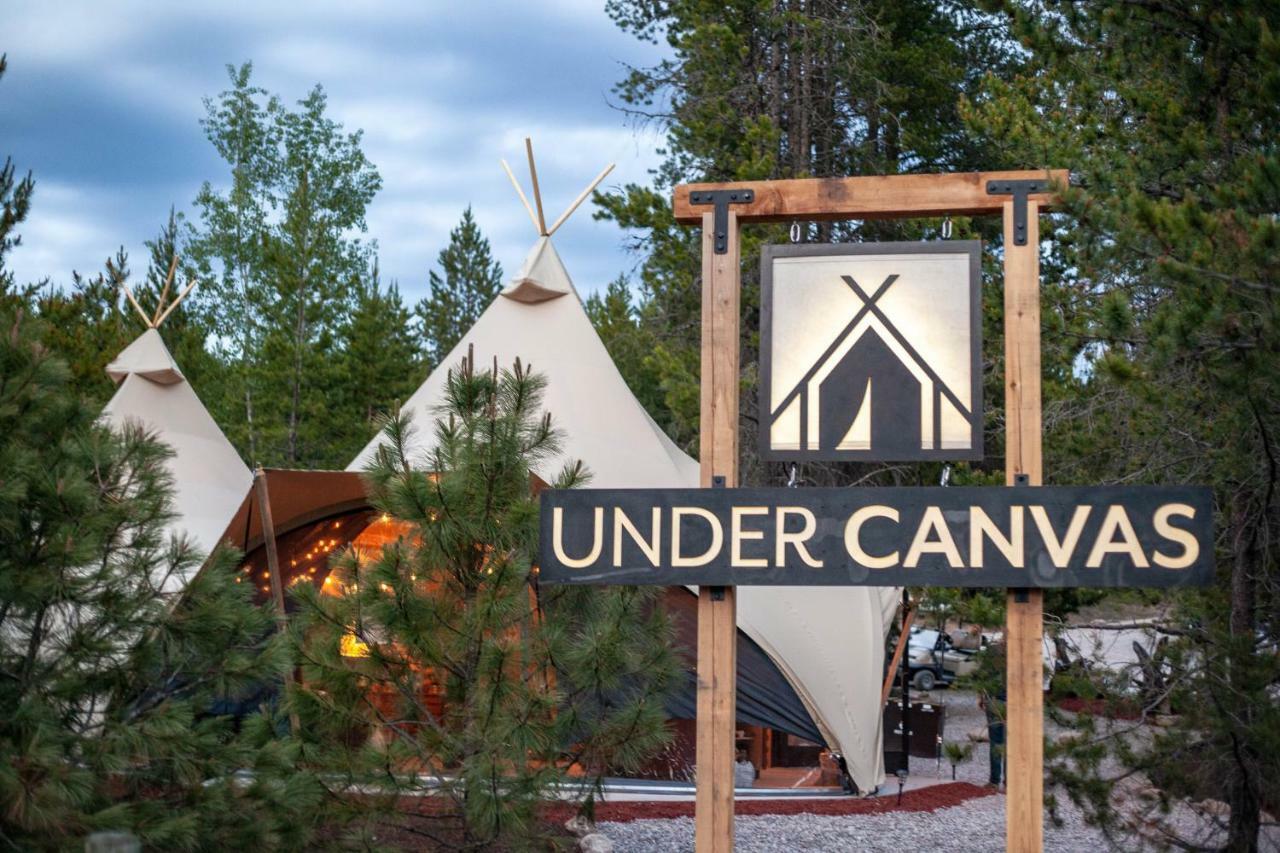 Under Canvas Glacier Coram Dış mekan fotoğraf