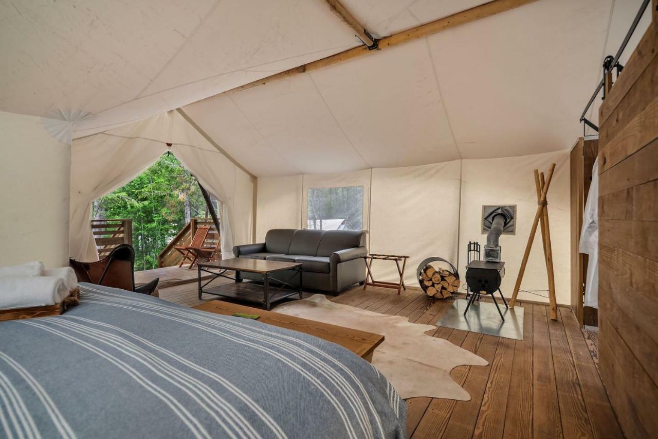 Under Canvas Glacier Coram Dış mekan fotoğraf