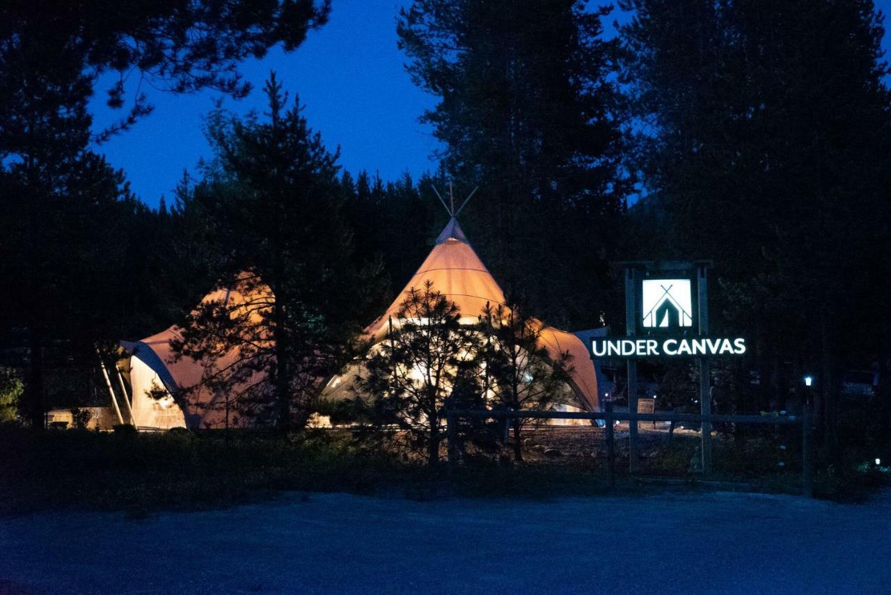 Under Canvas Glacier Coram Dış mekan fotoğraf